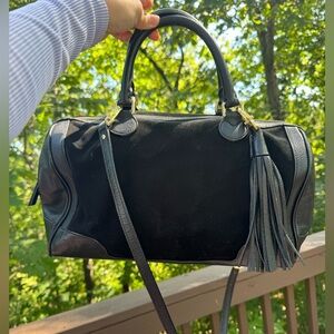 Banana Republic Evan Black Satchel